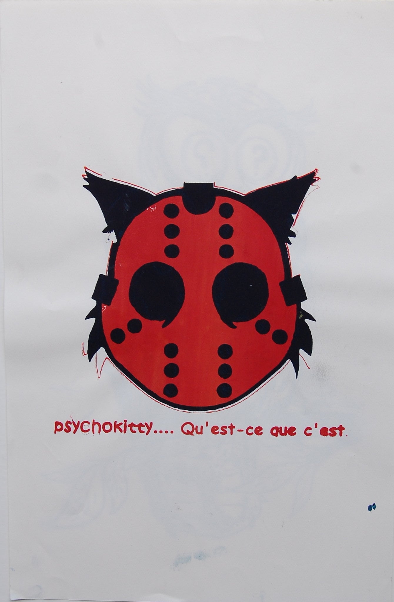 The Owl/Psychokitty Reversible print